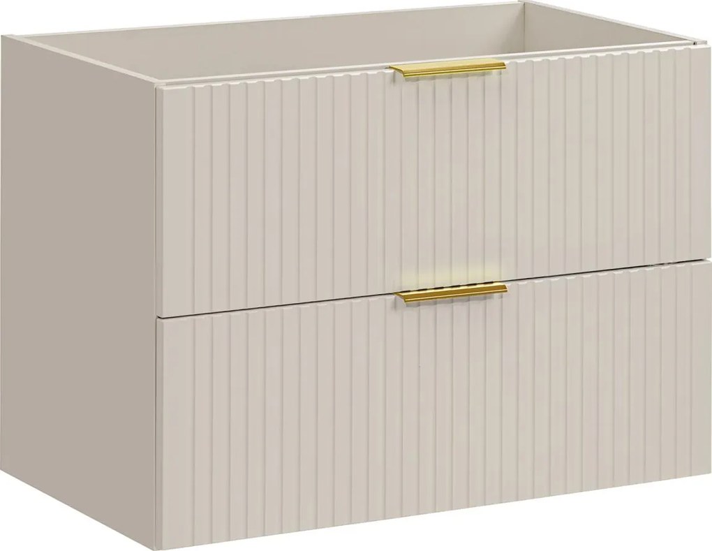 COMAD ADEL CASHMERE 82-80-2S - Шкаф под мивка за баня ADEL, бежов