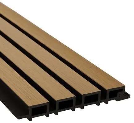 Декоративен външен стенен панел atmosphera 200x20 cm - Светло дърво