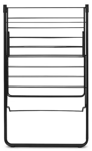 Сушилник за дрехи Brabantia Hangon 1004165, 20 м, 6 закачалки, Регулируем, Заключване за деца, Черен/мат