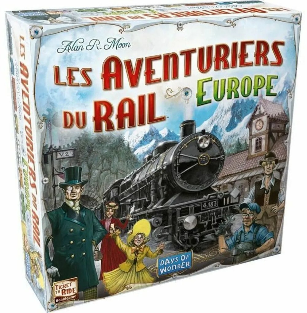 Настолна игра Asmodee The Adventurers of Rail Europe (френски) (Многоезичен) (FR)