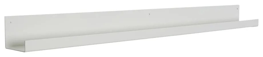 Светлосив метален стенен рафт за снимки 100 cm Care – Hübsch