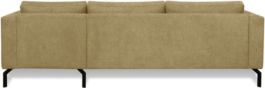 Ъглов диван в цвят горчица (десен ъгъл) Gomero – Scandic