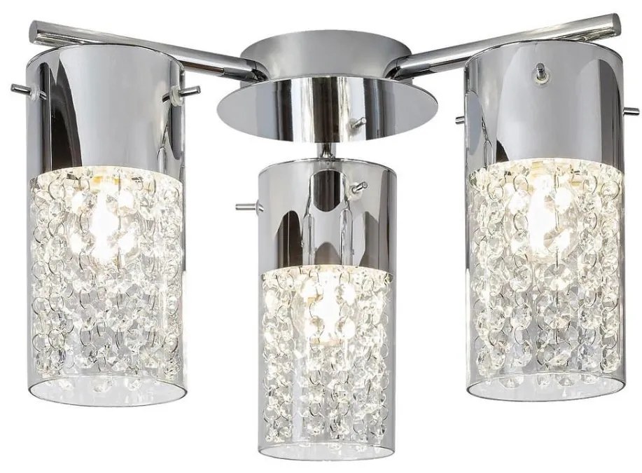 Rabalux 2195- Таванно осветително тяло за баня NIAGARA 3xE14/40W/230V IP44