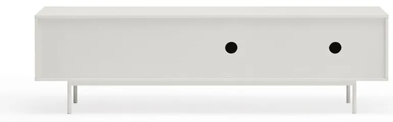 Бяла/естествена маса за телевизор от декор от дъб 180x52 cm Sierra – Teulat