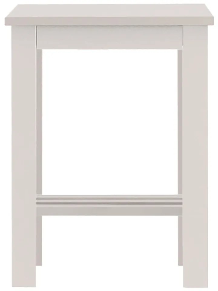 Бяло нощно шкафче Trento - Støraa