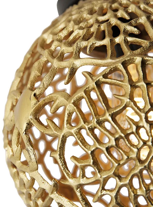 Арт Деко Плафон Златен с Черно - Maro