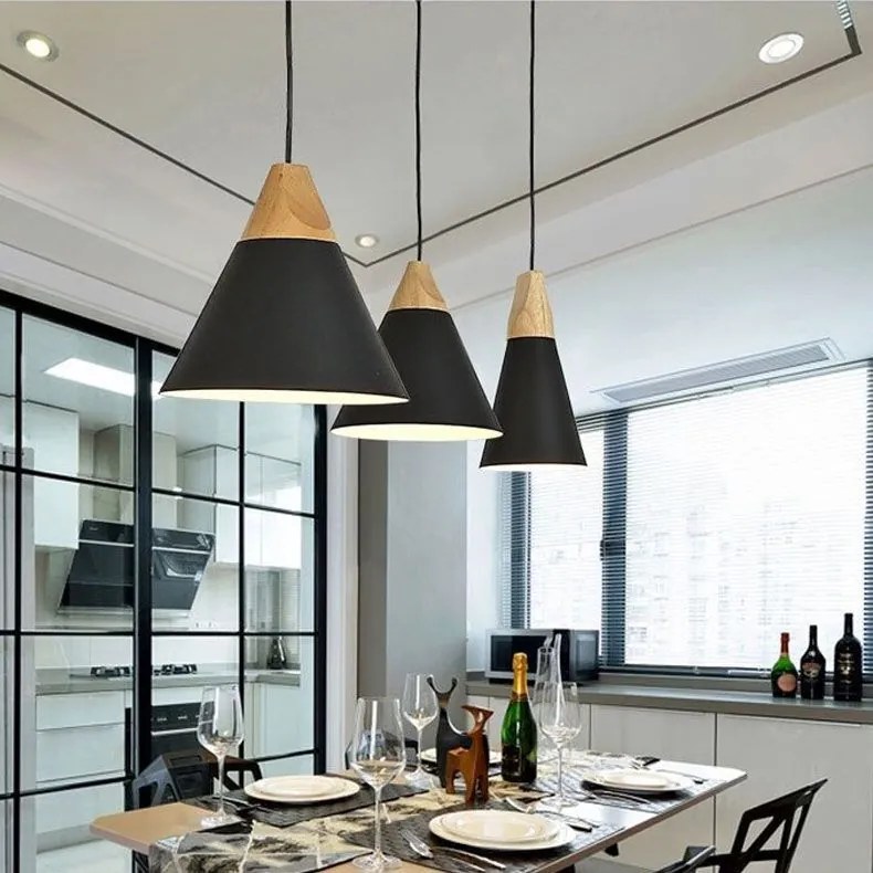 Висяща лампа Scandi A Black  APP054-1CP