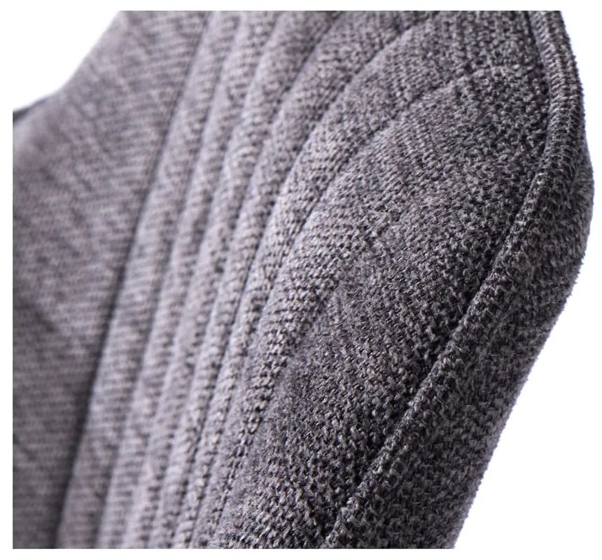 Тъмносив тапициран бар стол с регулируема височина/с подлакътници (височина на седалката 65 cm) Nolan – Unique Furniture