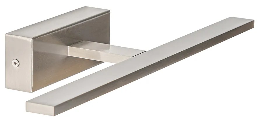 Стенна лампа стомана 41,5 см с LED IP44 - Jerre