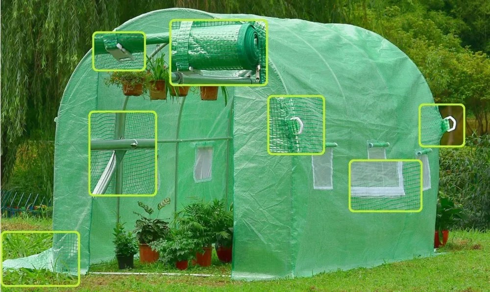 Градинска оранжерия 2 х 3,5 m