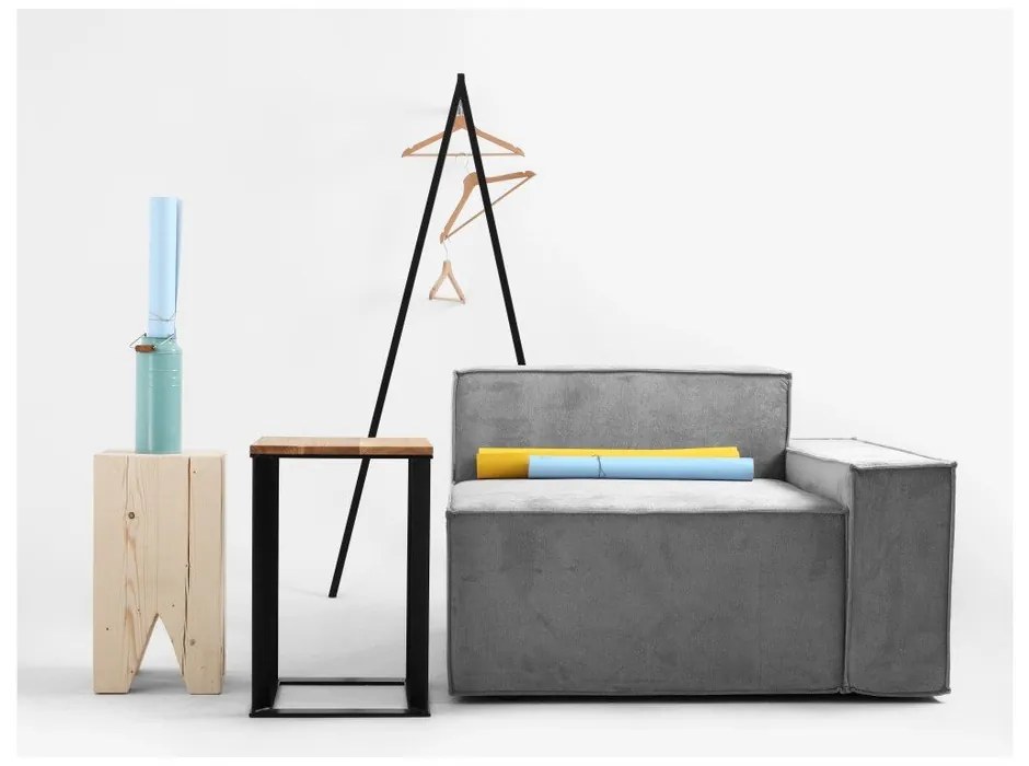 Черна закачалка за дрехи Conter - CustomForm