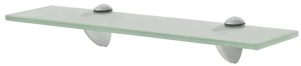 243795 vidaXL Подвижен рафт, стъкло, 40 x 20 см, 8 мм