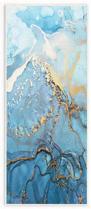 Син килим подходящ за пране 80x150 cm Blue Waves – Oyo Concept