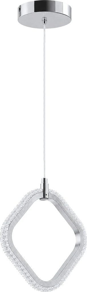 LED висящ плафон LHJ127-W Хром