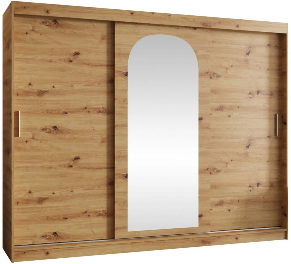 Гардероб Selfie 250 плъзгащ-Артисан