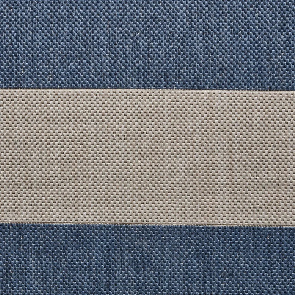 Синьо-бежов външен килим 230x160 cm Santa Monica - Think Rugs