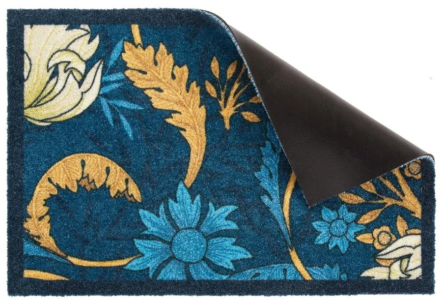 Изтривалка 40x60 cm William Morris Blue – Artsy Doormats