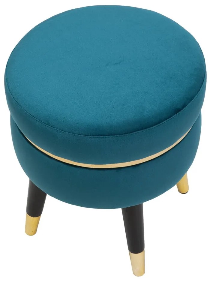 Тюркоазено столче за крака Paris - Mauro Ferretti