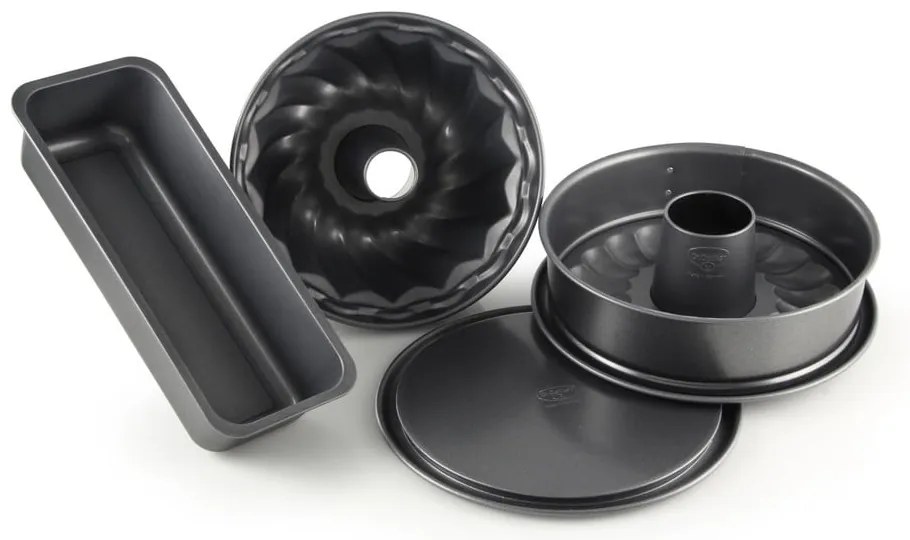 Комплект от 4 части стоманени форми за печене Четири - Dr. Oetker