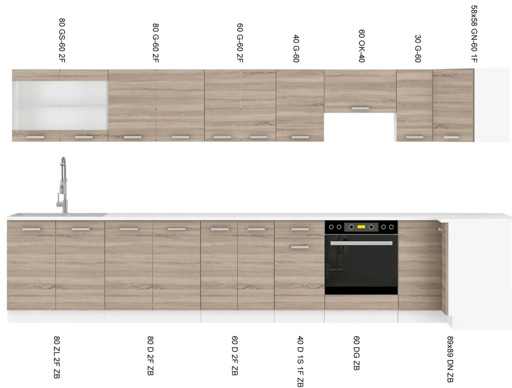 Състав на кухня Dawson