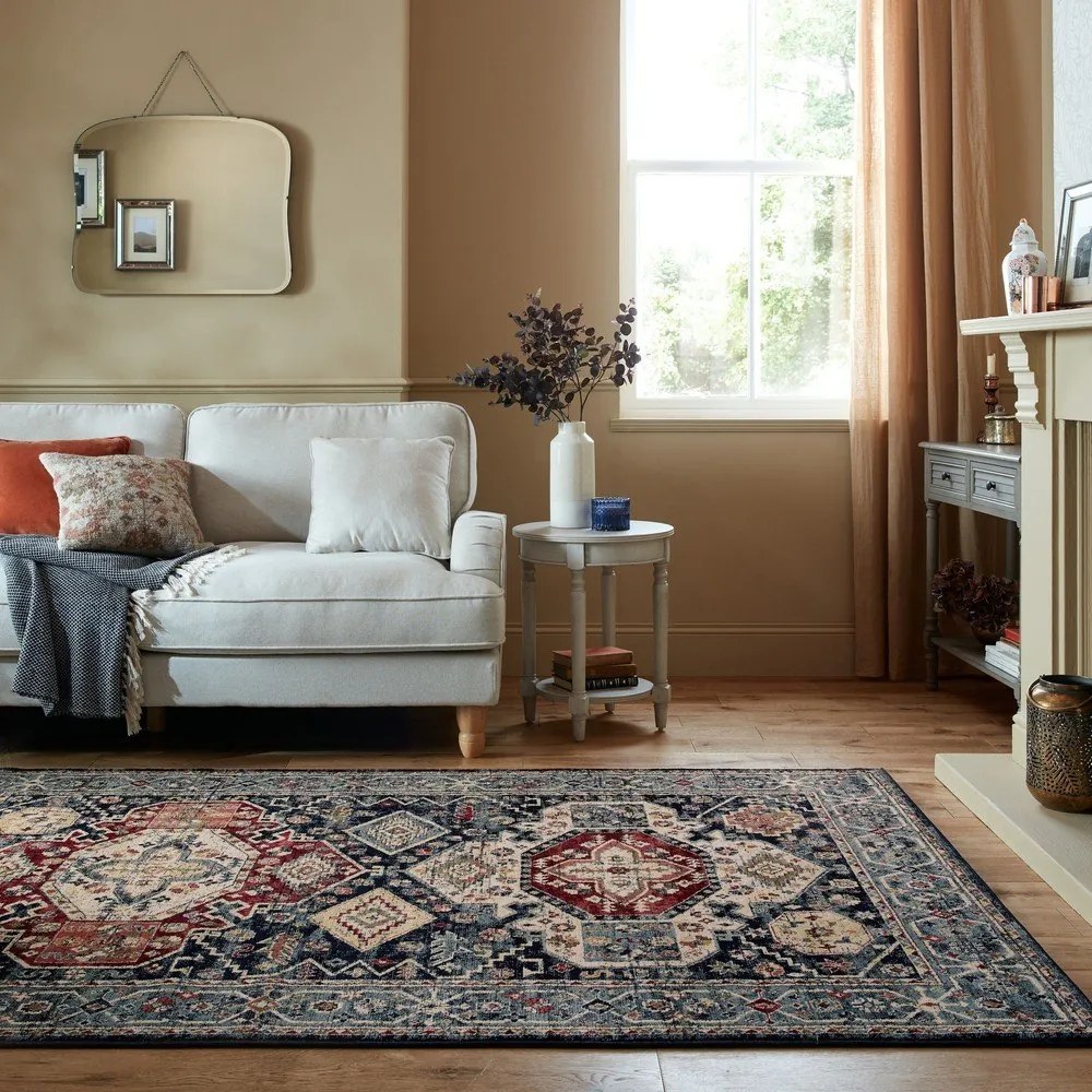 Тъмносин килим 200x290 cm Gillingham – Flair Rugs