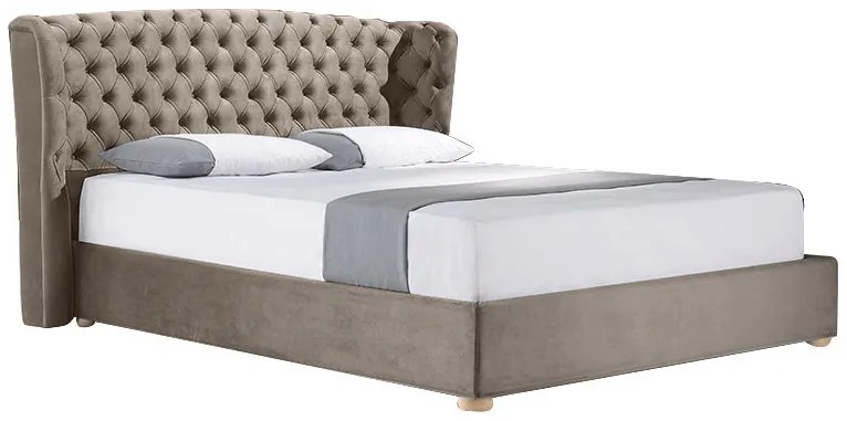 легло Ikelos Vincent-Ecru-110 x 200-Without Кутия за съхранение