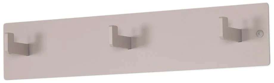 Кафяво-сива метална стенна закачалка 50 cm Leatherman – Spinder Design