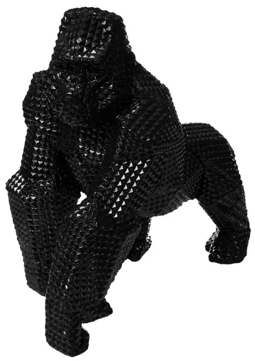 Статуя atmosphera Kingkong, 40 см, Черна смола