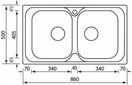 мивка Sanitec Atlantic 2V Против надраскване