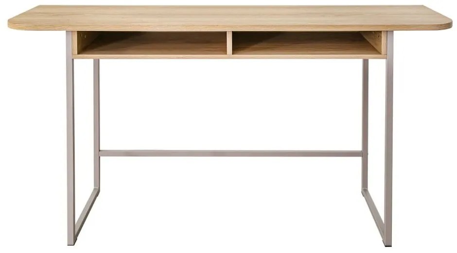 Конзолна маса от декор от дъб в естествен цвят 40x140 cm Darlington – Actona