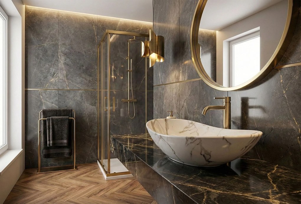 Умивалник за плот Rea Royal Lava Mat