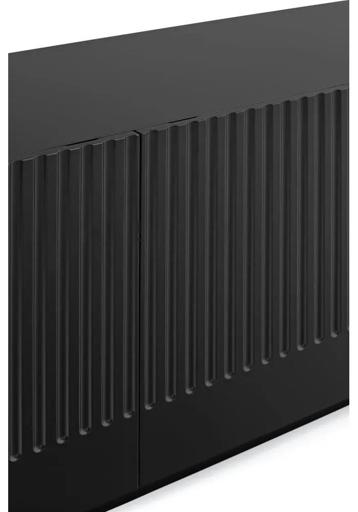 Черен скрин , ширина 200 cm Doric - Teulat
