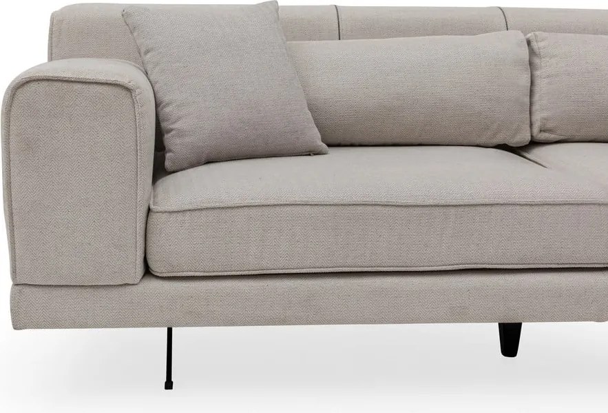 Светлобежов ъглов диван , десен ъгъл Jivago - Artie