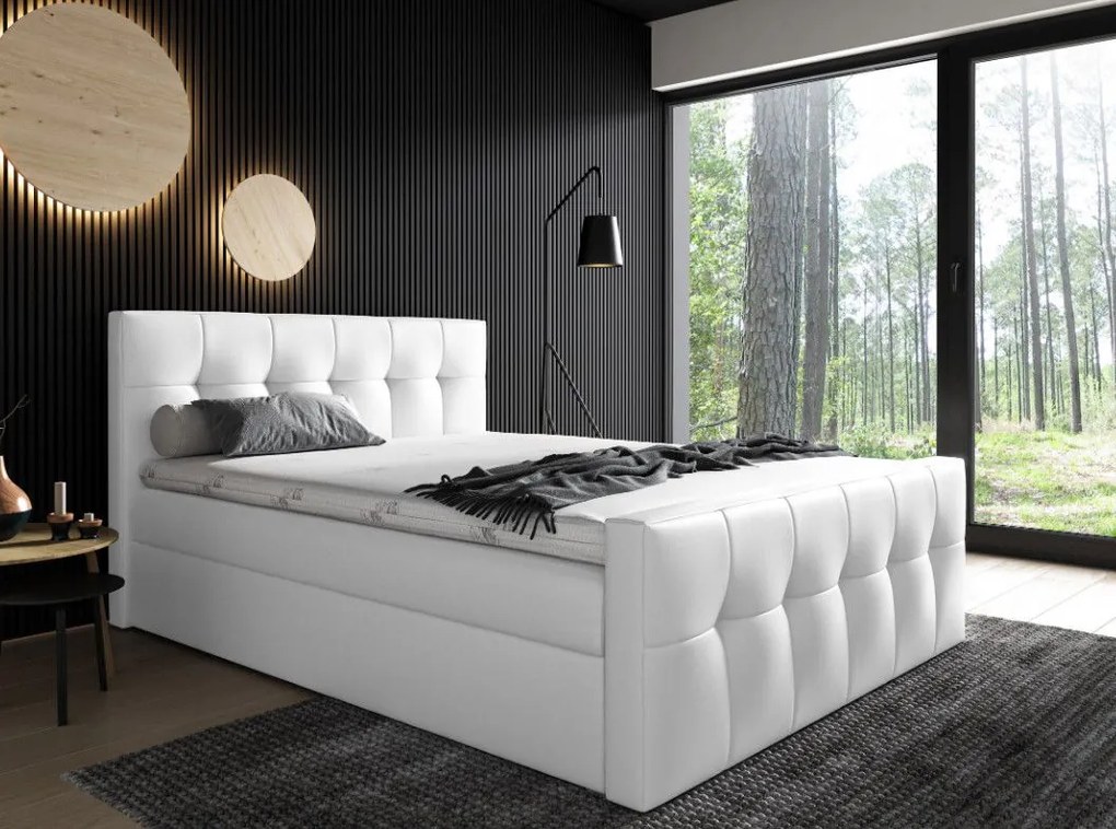 Тапицирано легло Malibu-Leuko-120 x 200