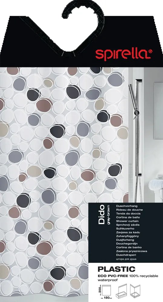Завеса за душ 180x200 cm Dido – Spirella