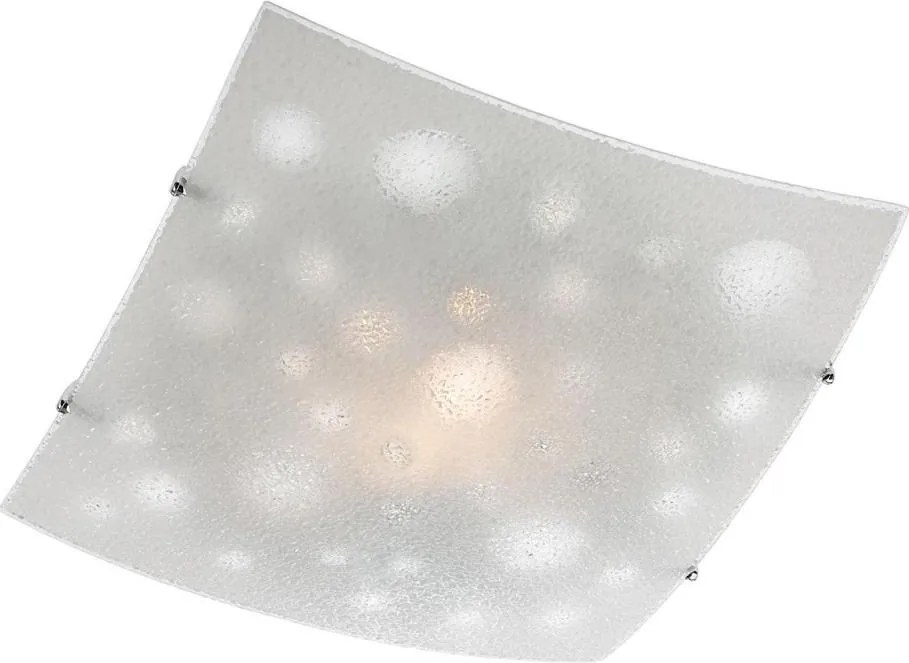 Redo 05-904 - Таванно осветително тяло ISIDE 1xE27/42W/230V 30x30 см прозрачно