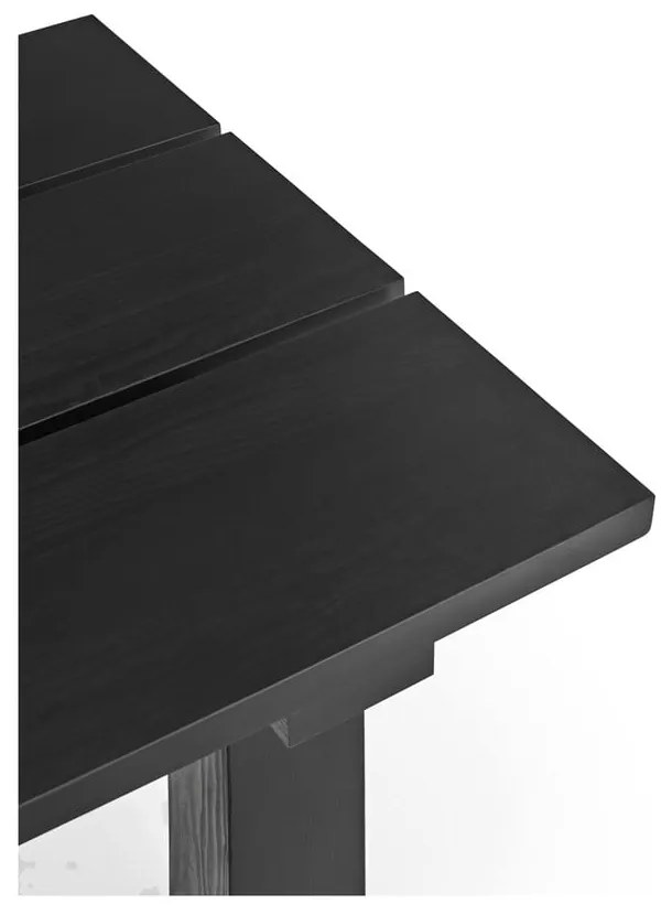 Трапезна маса с плот от борова дървесина 100x260 cm Banda - Teulat