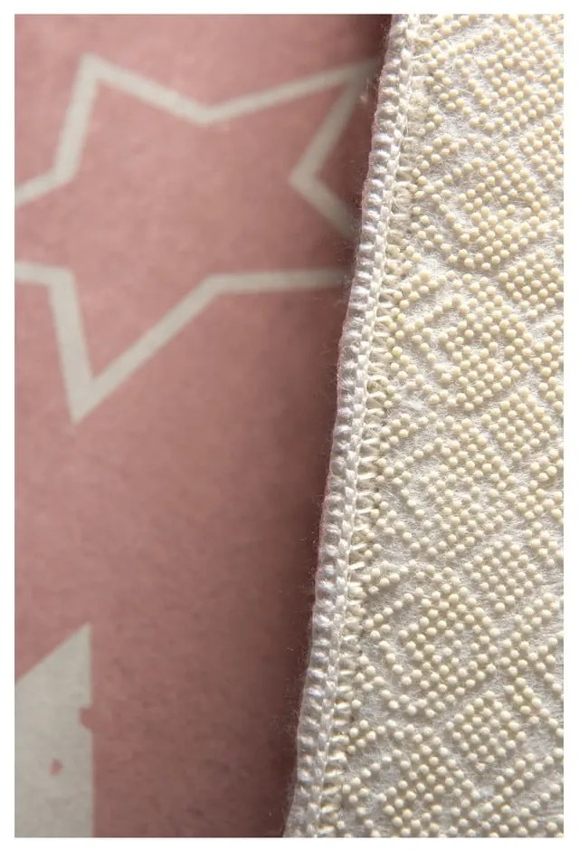 Детски килим Розов , 100 x 160 cm Stars - Conceptum Hypnose