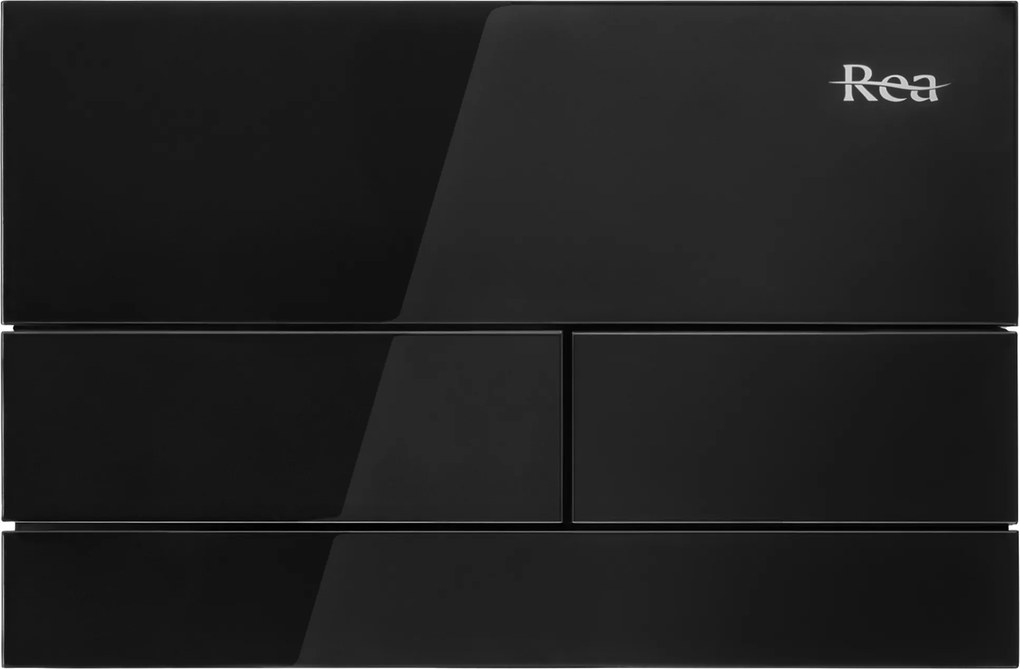 Комплект Структура за Вграждане за WC Slim 024N с Бутон T Black Glass