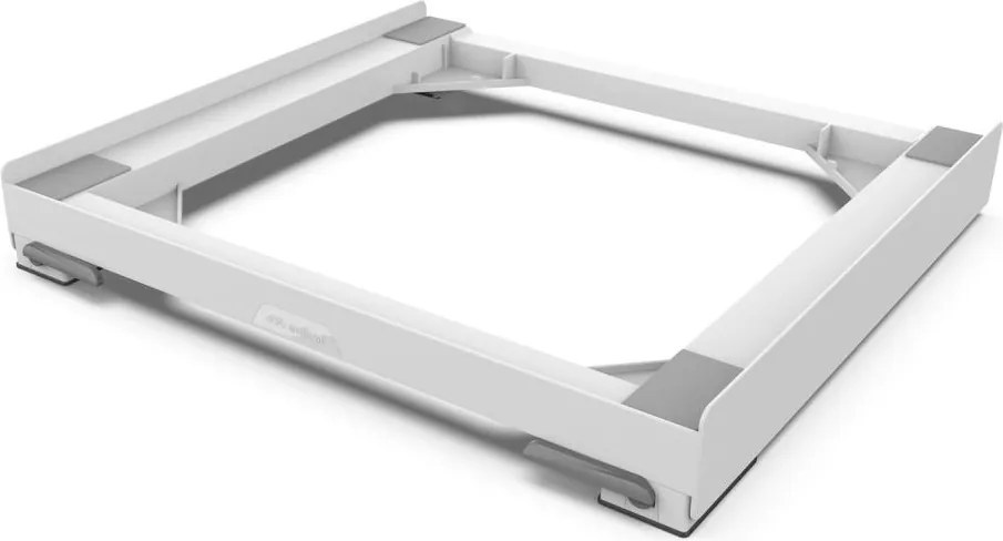 Meliconi 656146 -Антивибрационна подложка за пералня с изтеглящи се колелца 61 см бяла