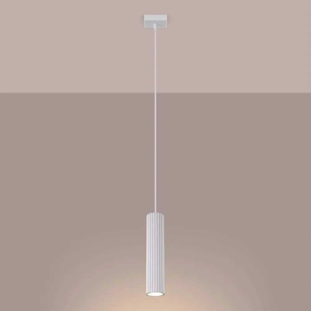 Brilagi - LED полилей на кабел CRESTO 1xGU10/10W/230V бял