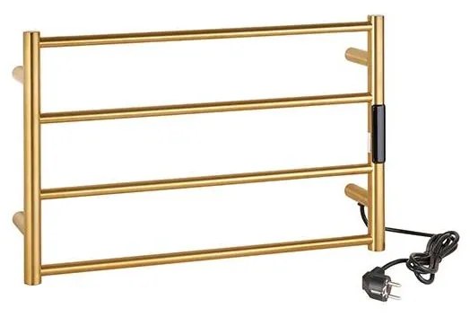 Сушилник за кърпи 56x37 см неръждаема стомана/златно