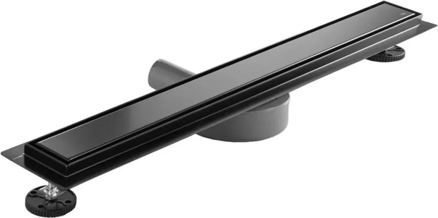 REA-G7803 - Дренажен канал NEOX PRO 80 cm неръждаема стомана/черно