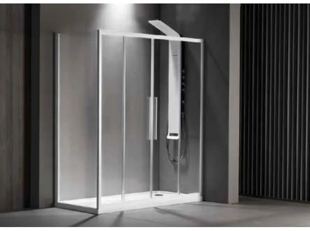 Плъзгаща се врата Devon Flow II-167 - 171 -Бял