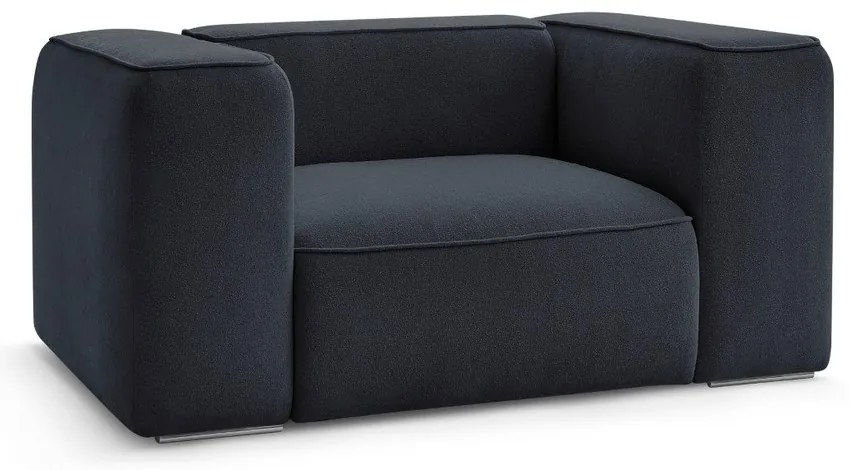 Тъмносиньо кресло Zephyr – Bobochic Paris