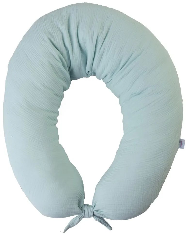 Възглавница за бременни и кърмене Baby Matex муселин MOON 0076