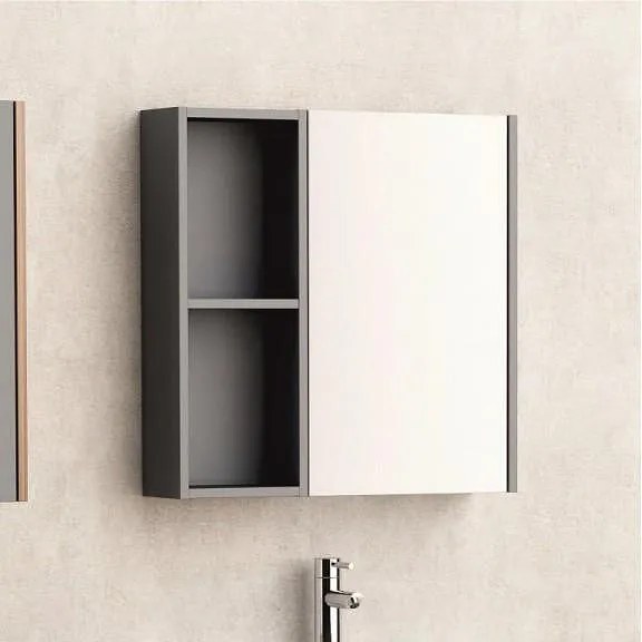 Огледален PVC шкаф ICMC 6014-60MG, Inter Ceramic, 60x14x60см