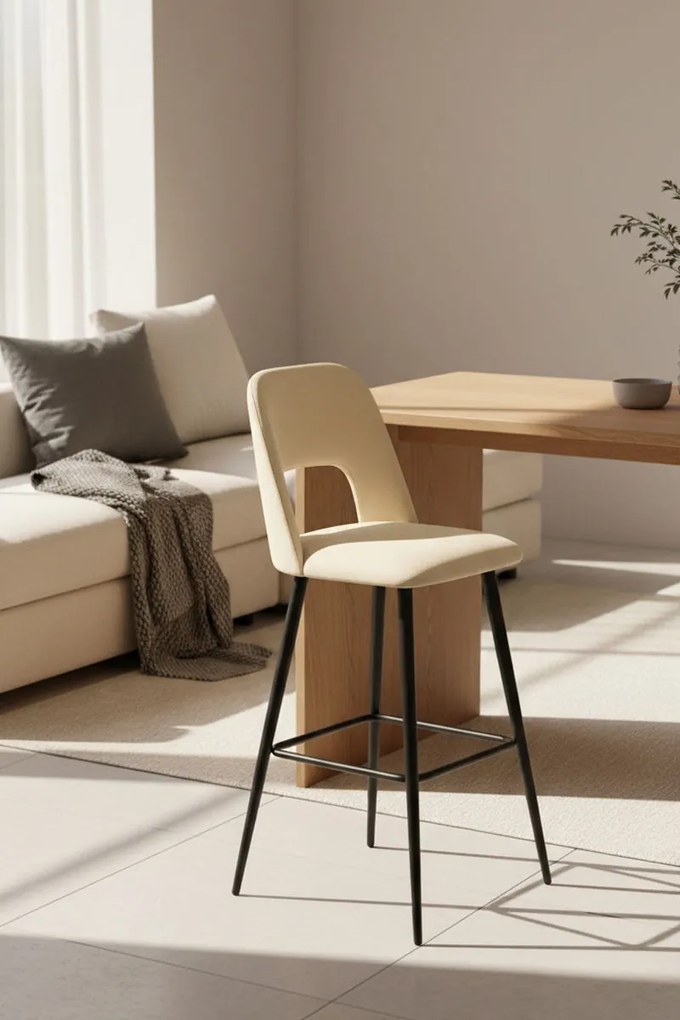 Бар стол Pawel-Бежов (4) парчета