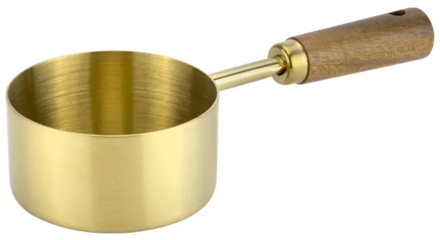 Horecano - Метална сосиера с дръжка ф7xh3,5см 125мл GOLD (HC-931518) (242852)