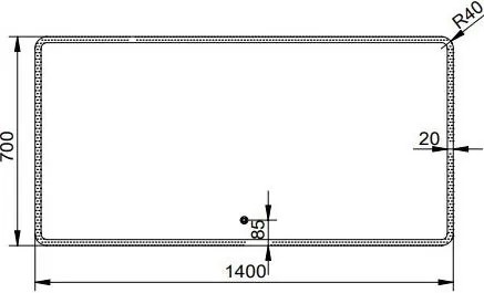 Огледало Adagio Luminor
